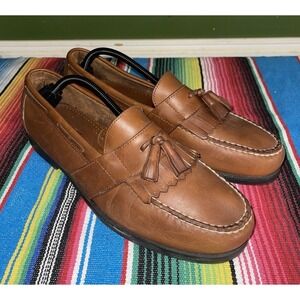 Sperry Tassel Loafer Shoes Men 11.5M‎ Brown Slip On Business Wedding 0823500